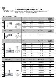 Products price list press fittings3