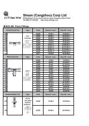 Products price list press fittings8