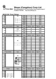 Products price list press fittings9