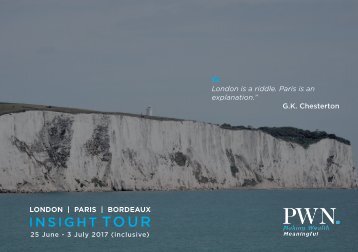 European Insight Tour 2017 (Print)