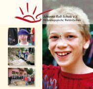 Johanna-Ruß-Schule: Info-Broschüre 2007 - Waldorf-net