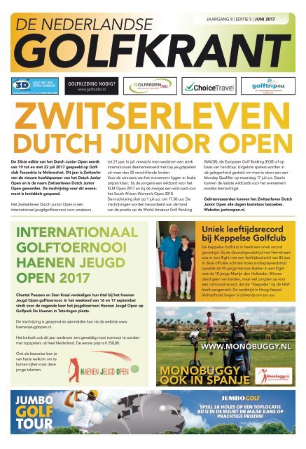 De Nederlandse Golfkrant juni 2017