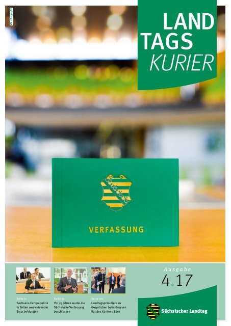 Landtagskurier, Ausgabe 4/2017