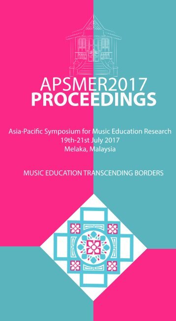 APSMER2017 PROCEEDINGS