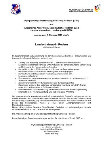 Stellenausschreibung_OSPHH_Rudern_2017