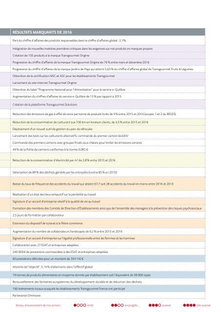 Livret développement durable, édition 2017