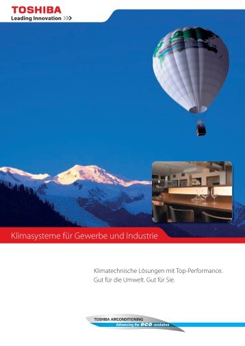 Klimasysteme für Gewerbe und Industrie