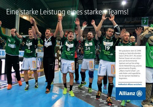 GRÜNWEISS – das Magazin der DHfK-Handballer – Heft 18 – Saison 2016/17