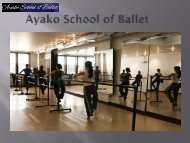 Ballet Studio Bay Area - Ayako School of Ballet