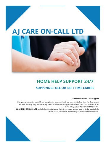 home help online brochure