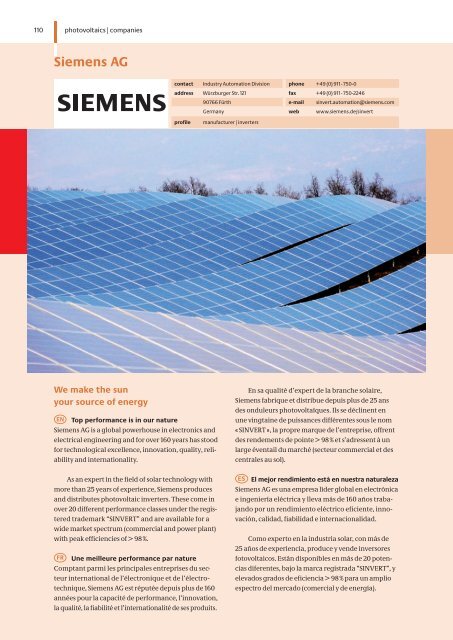 renewables – Made in Germany