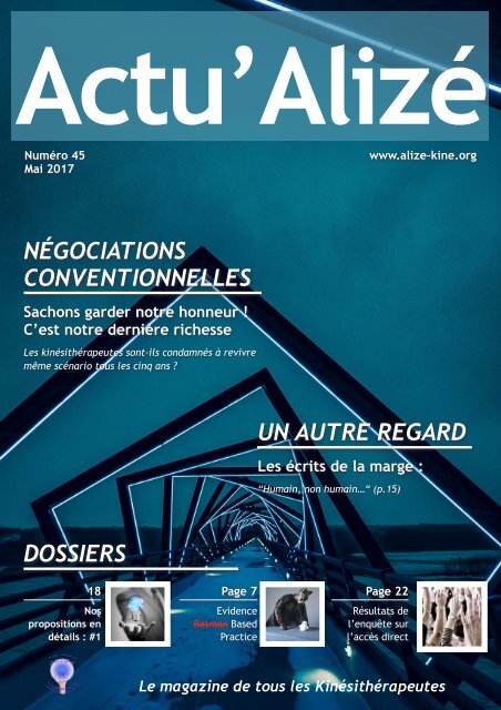 Actu'Alizé de Mai n°45