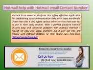 Hotmail Support Company in UK provide instant solution