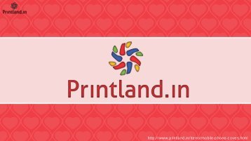 Buy Mobile Phone Back Covers & Cases and Accessories Online in India at PrintLand.in