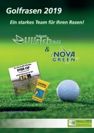 Preisliste Golf