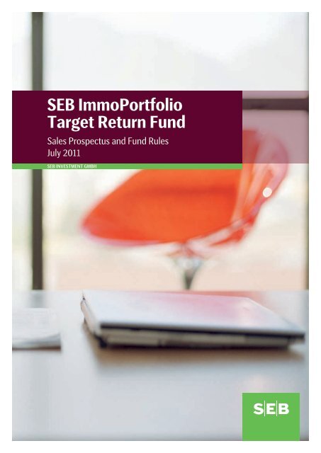 Seb Immoportfolio Target Return Fund Seb Asset Management
