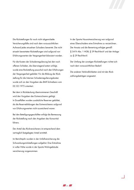 Bericht üBer das Geschäftsjahr 2010 - bei der Waldenburger ...