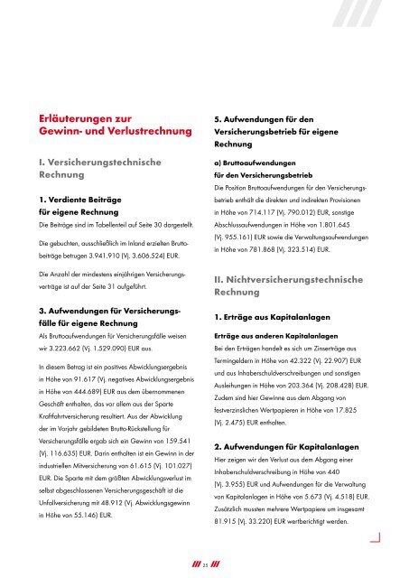 Bericht üBer das Geschäftsjahr 2010 - bei der Waldenburger ...