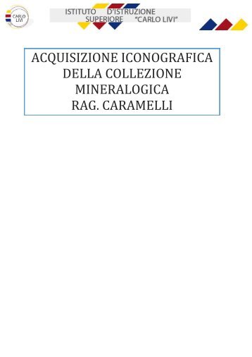 Collezione Mineralogica Caramelli