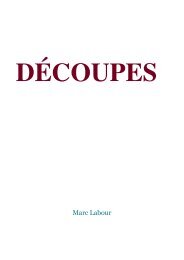 DECOUPES