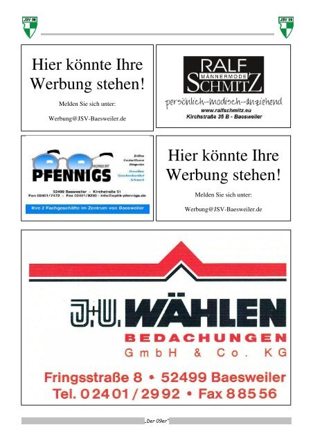 JSV Zeitung Textteil 11.06.2017 Komplett