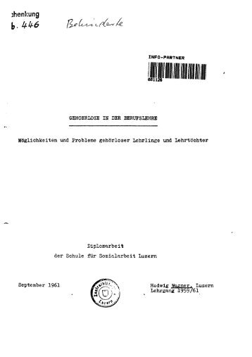 Jahres- bericht Rapport annuel Rapporto annuele 1977 - Edudoc