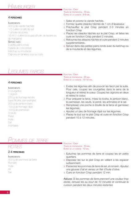KitchenAid JQ 280 SL - JQ 280 SL FR (858728015890) Livret de recettes