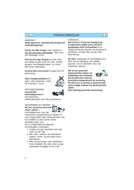 KitchenAid JT 355 WH - JT 355 WH DA (858735599290) Mode d'emploi