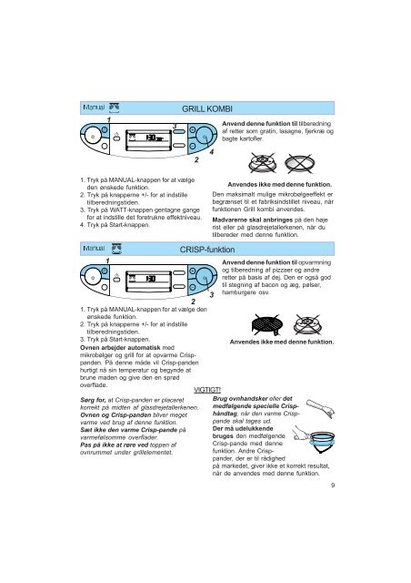 KitchenAid JT 355 WH - JT 355 WH DA (858735599290) Mode d'emploi