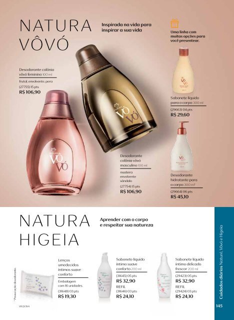 Revista Natura Ciclo 09/2017 - Francesca Shop