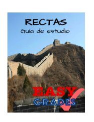 EASY GRADES RECTAS