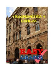 EASY GRADES TRIGO Y CONICAS