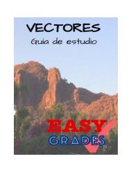 EASY GRADES VECTORES 