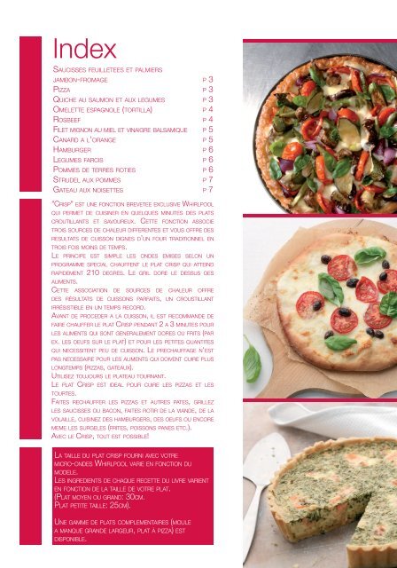 KitchenAid JC 216 BL - JC 216 BL FR (858721699490) Livret de recettes