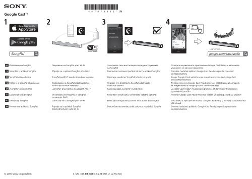 Sony HT-RT5 - HT-RT5 Manuale software Ungherese