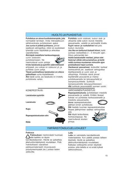 KitchenAid JT 355 WH - JT 355 WH FI (858735515290) Mode d'emploi