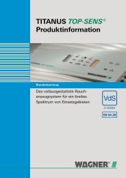 TITANUS TOP·SENS® Produktinformation - Wagner Alarm