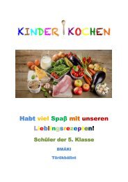 Kinder kochen - kochbuch