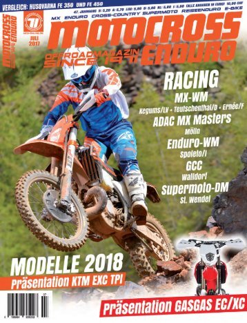 Motocross Enduro Ausgabe 07/2017
