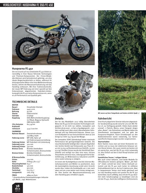 Motocross Enduro Ausgabe 07/2017