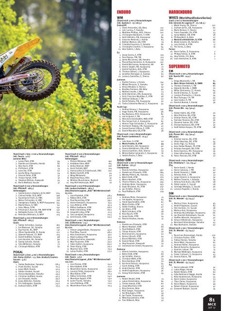 Motocross Enduro Ausgabe 07/2017