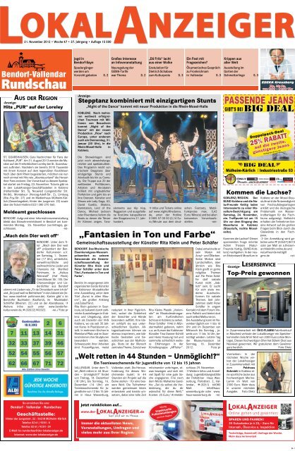 KW 47 | 21.11.2012 - Der Lokalanzeiger
