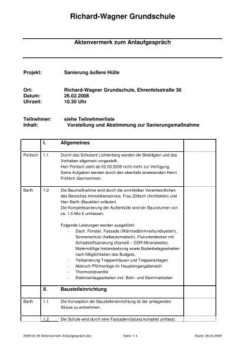 Richard-Wagner-Grundschule in Berlin Lichtenberg