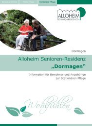 Dormagen - Alloheim Senioren-Residenzen GmbH