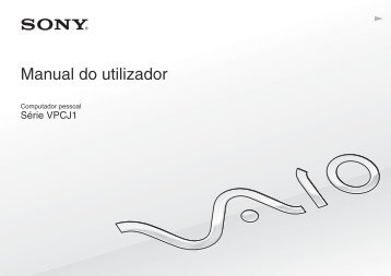 Sony VPCJ12M0E - VPCJ12M0E Istruzioni per l'uso Portoghese