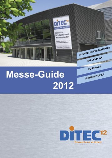 Messe-Guide 2012 - Werner Ditzinger GmbH