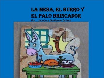 LA MESA EL BURRO Y EL PALO BRINCADOR