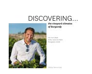 Discovering the vineyard climates of Burgundy