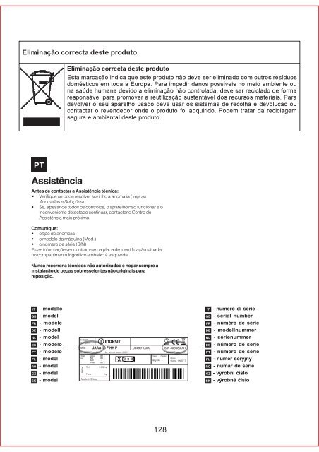 KitchenAid UAAA 13 F HH P - UAAA 13 F HH P PL (F084991) Mode d'emploi