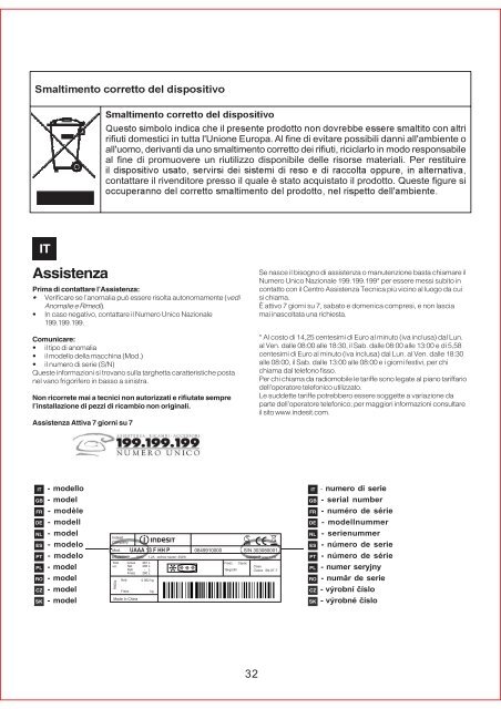 KitchenAid UAAA 13 F HH P - UAAA 13 F HH P PL (F084991) Mode d'emploi